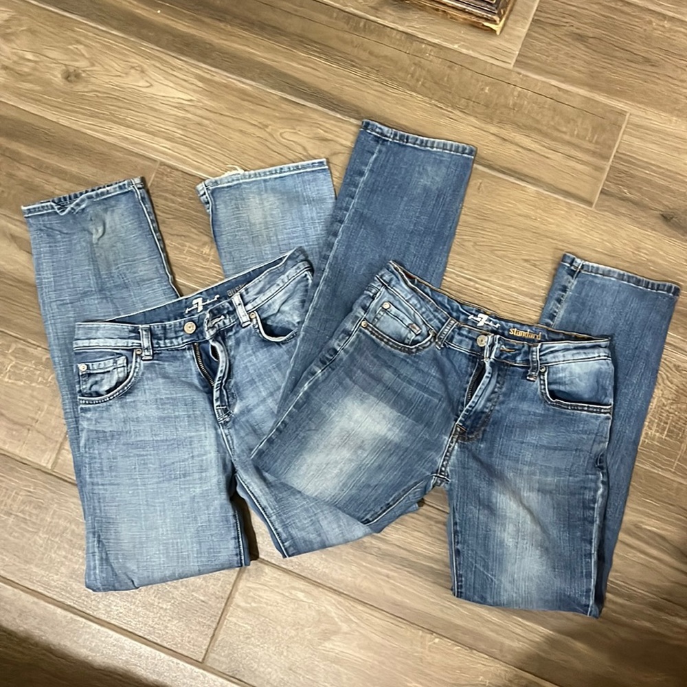 Boys size 12 7fam jeans